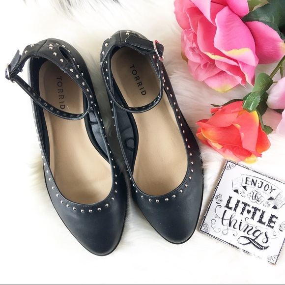 torrid Shoes - 🎉 Torrid studded ankle strap flats